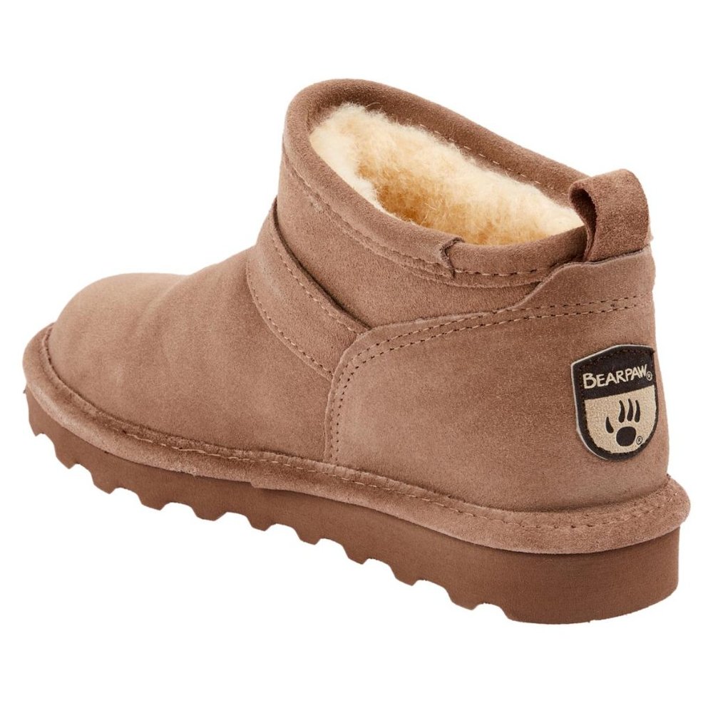 New BEARPAW Suede Micro Water- and Stain-Repellent Boot Tan 10M - Picture 6 of 7